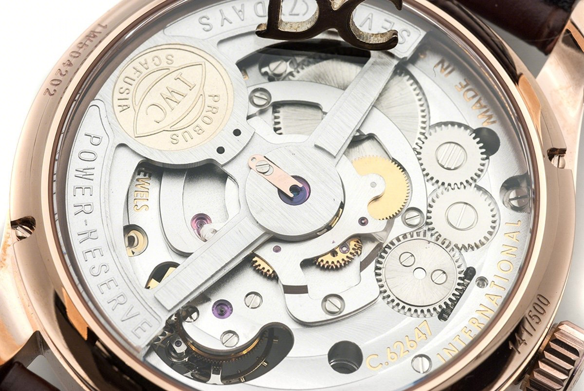 IWC Portuguese Tourbillon Mystère Rétrograde IW504402 in Rose Gold-fasswatch