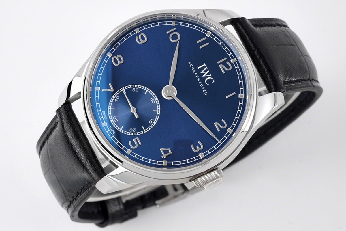 IWC Portugieser Automatic 40 IW358305 Blue Dial in Steel-fasswatch