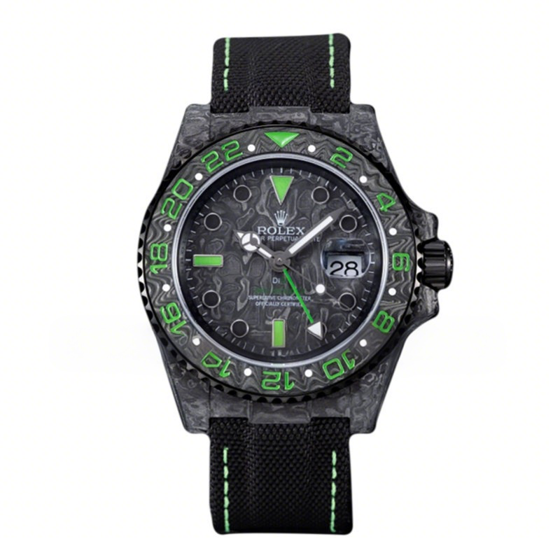 Rolex DIW GMT Stinger Carbon-fasswatch