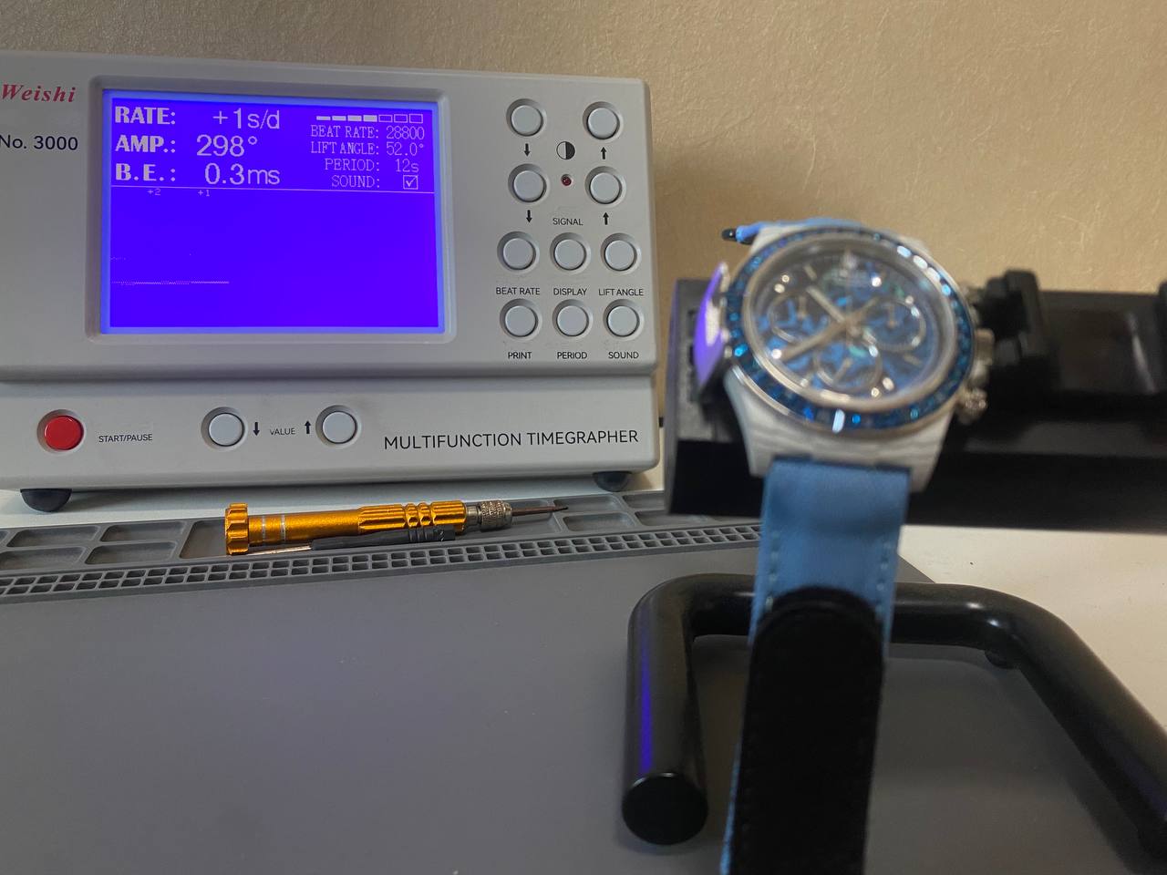 Rolex Daytona Artisans SS GETF Best Edition Blue Skeleton Dial Diamonds Bezel on SS Bracelet DD4802-fasswatch