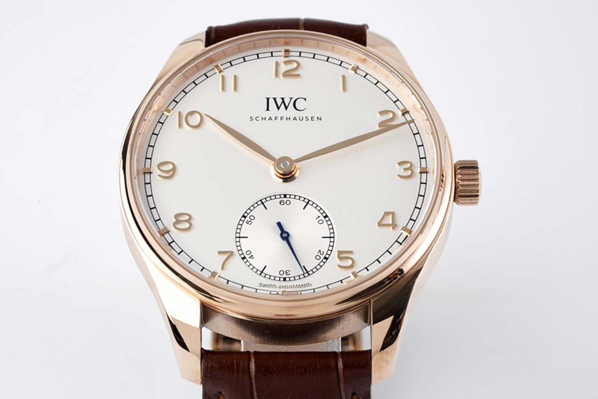 IWC Portugieser Automatic 40 IW358306 White Dial in Rose Gold-fasswatch