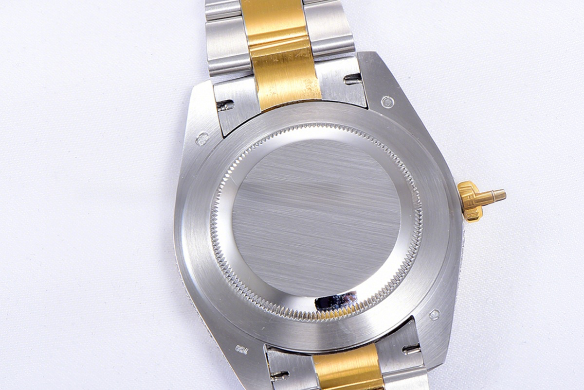 Rolex Datejust 41 126334 Diamond Paved Dial with Stick Markers in Yellow Gold-fasswatch