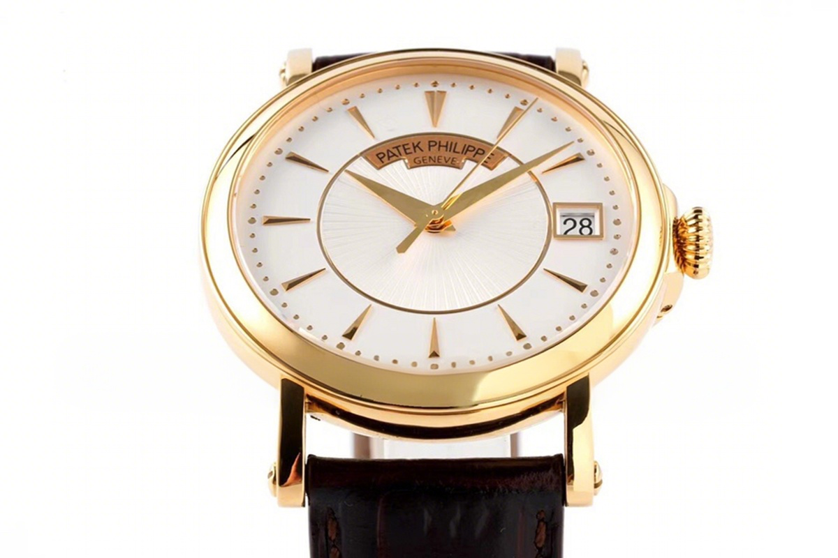 Patek Philippe Calatrava 5153 White Dial in Yellow Gold-fasswatch