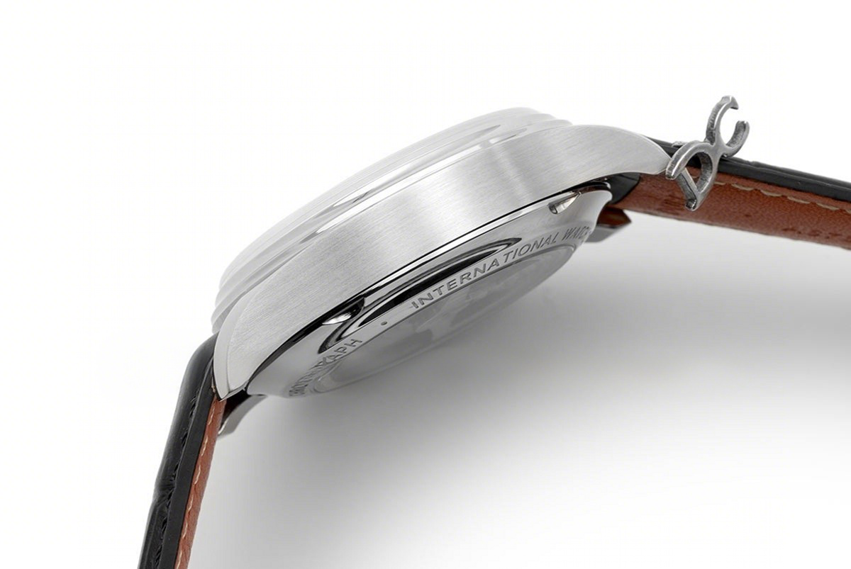 IWC Portuguese Chronograph Series Classic IW390403 White Dial in Steel-fasswatch