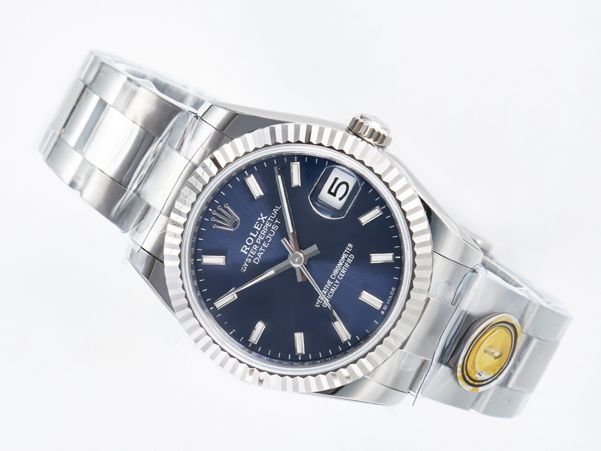 Rolex DateJust 31 278274 ARF 1:1 Best Edition 904L Steel Blue Dial Stick Marker on SS Oyster Bracelet ETA 2688-fasswatch