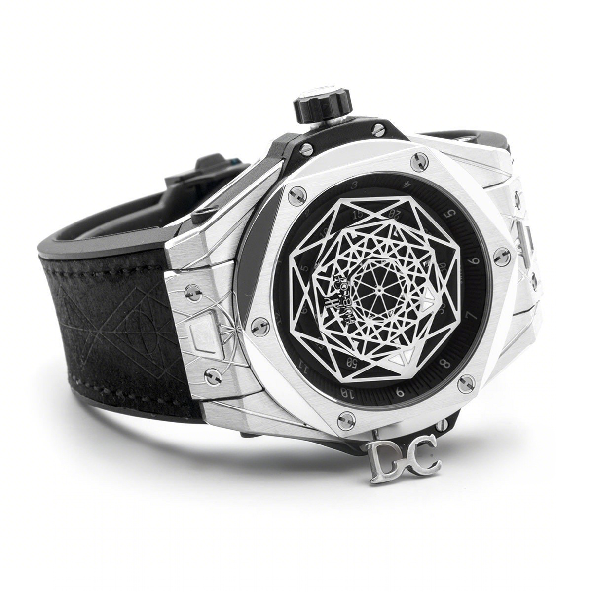 Hublot Big Bang Unico Sang Bleu in Steel-fasswatch