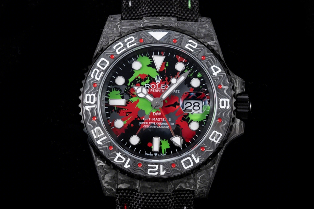 Rolex DIW GMT Motley Carbon-fasswatch