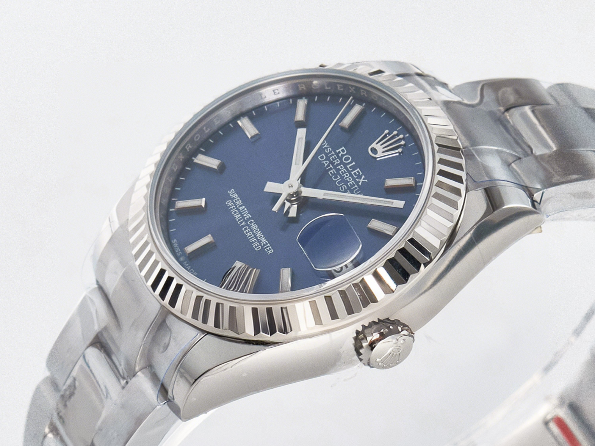 Rolex DateJust 31 278274 ARF 1:1 Best Edition 904L Steel Blue Dial Stick Marker on SS Oyster Bracelet ETA 2688-fasswatch