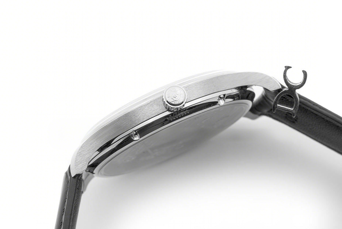 IWC Portuguese Hand Wound Eight Days IW545405 White Dial in Steel-fasswatch