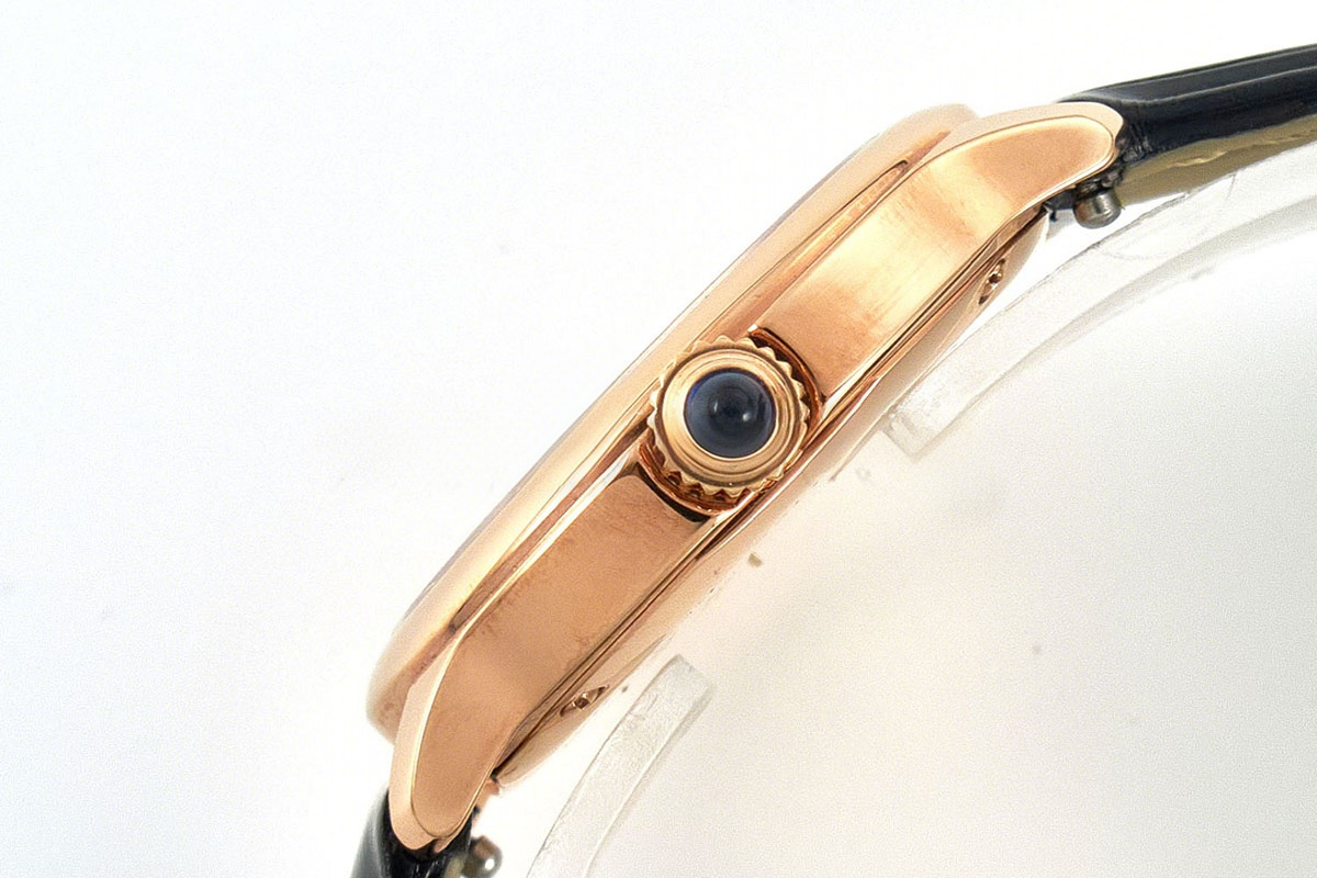 Cartier Ronde Must De Cartier 29mm White Dial in Rose Gold-fasswatch