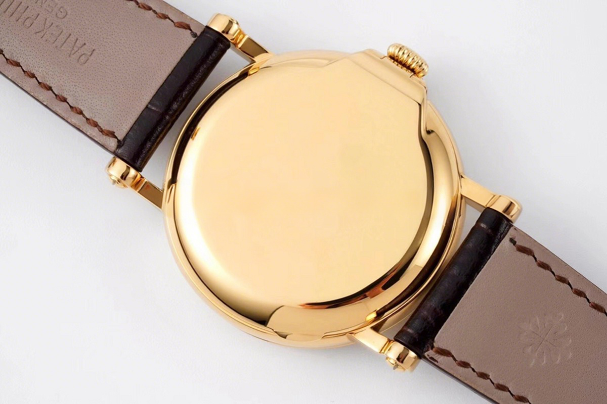 Patek Philippe Calatrava 5153 White Dial in Yellow Gold-fasswatch