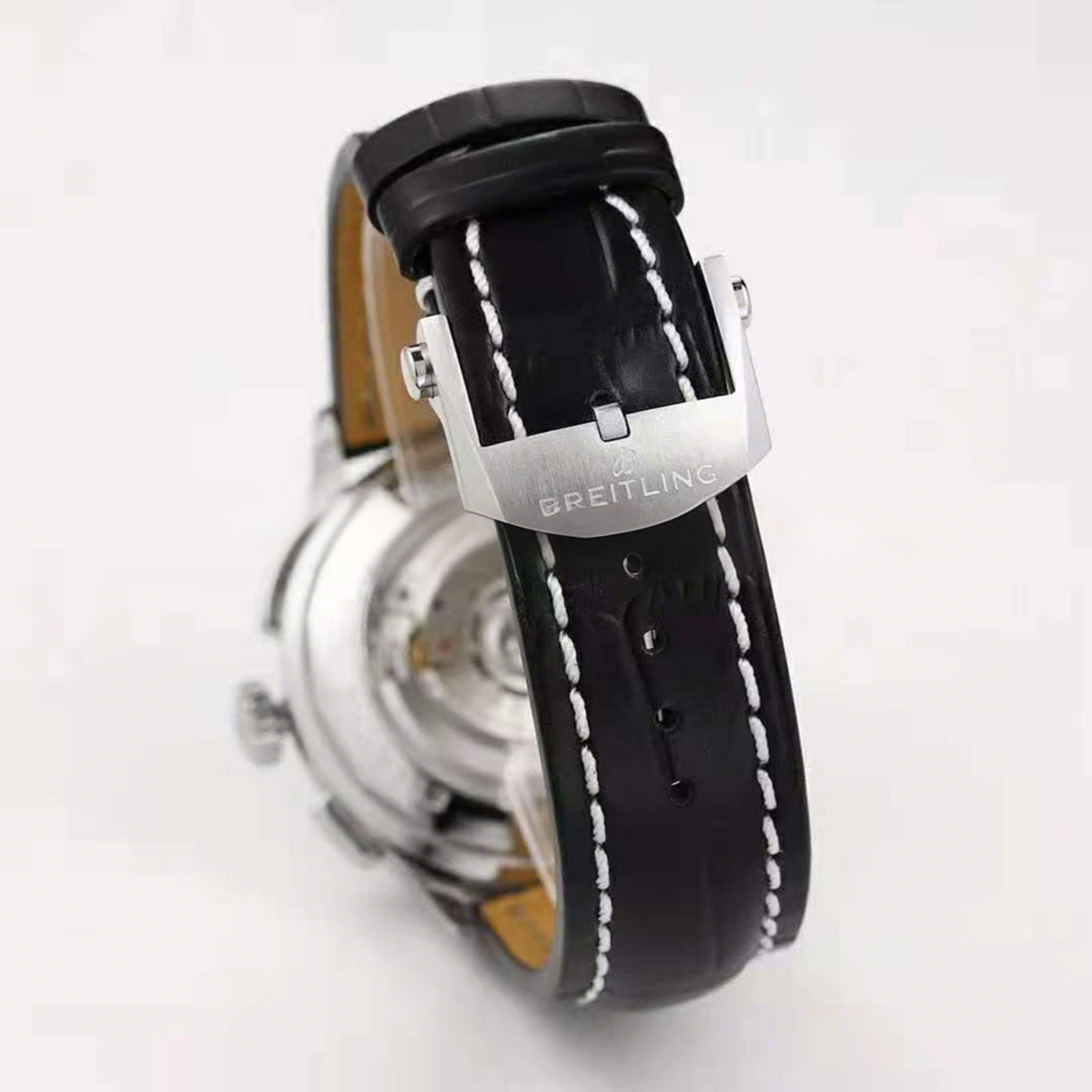 Breitling Premier B01 Chronograph 42 Anthracite Dial Ref: AB0118221B1X2-fasswatch