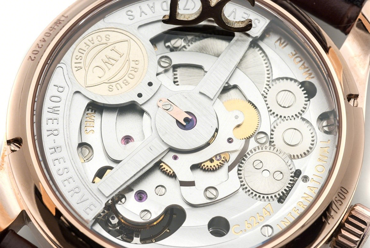 IWC Portuguese Tourbillon Mystère Rétrograde IW504210 in Rose Gold-fasswatch