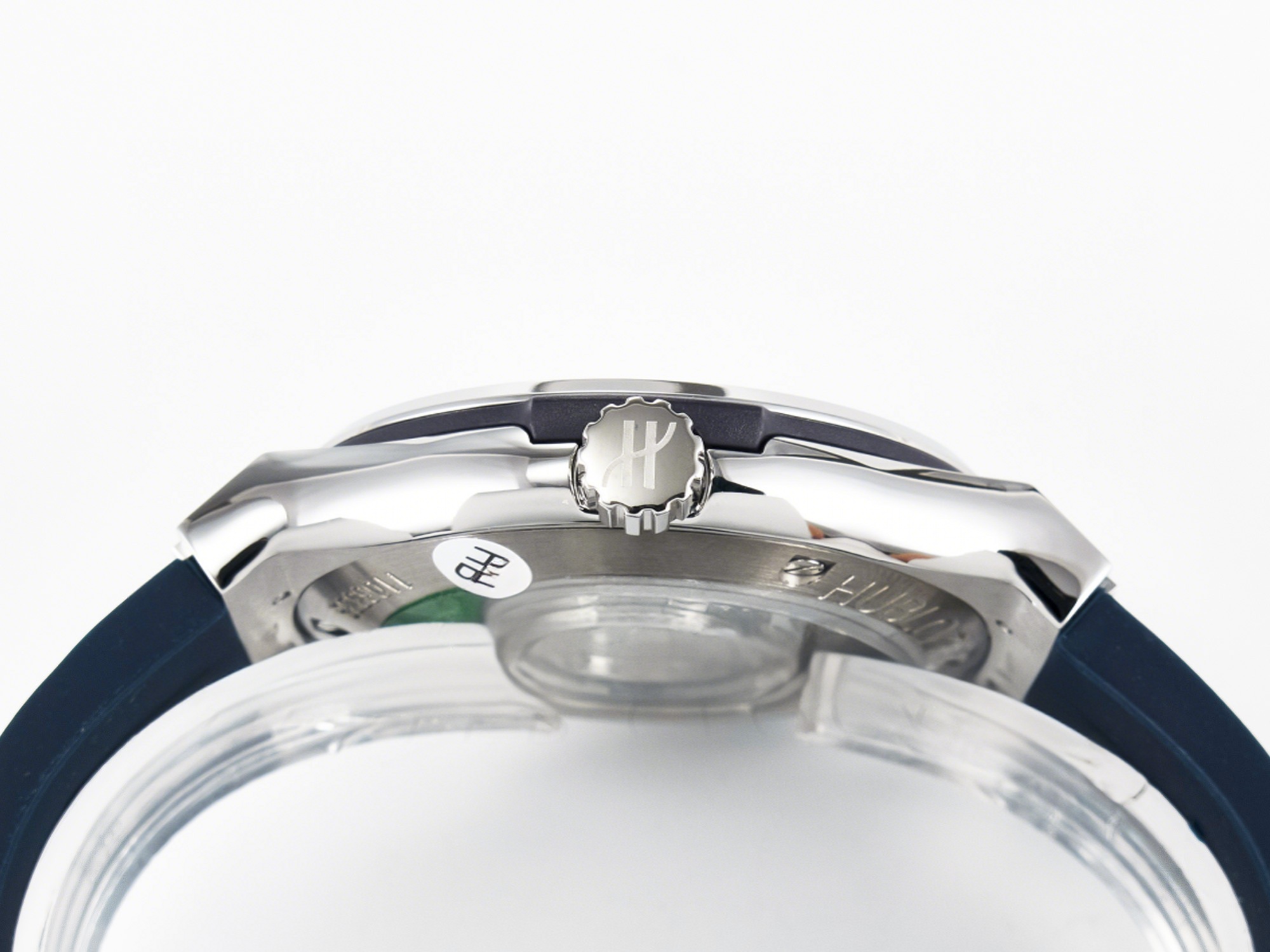 Hublot Classic Fusion Bang 42mm HBF 1:1 Best Edition Blue Dial on Blue Rubber Strap A2892-fasswatch