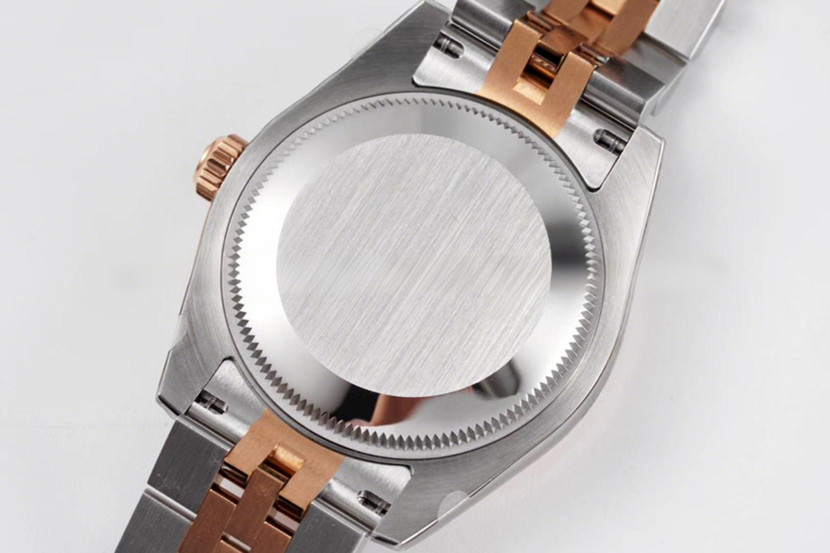 Rolex Datejust 31 278271 Silver Dial Diamond Markers in Everose Gold/Steel-fasswatch