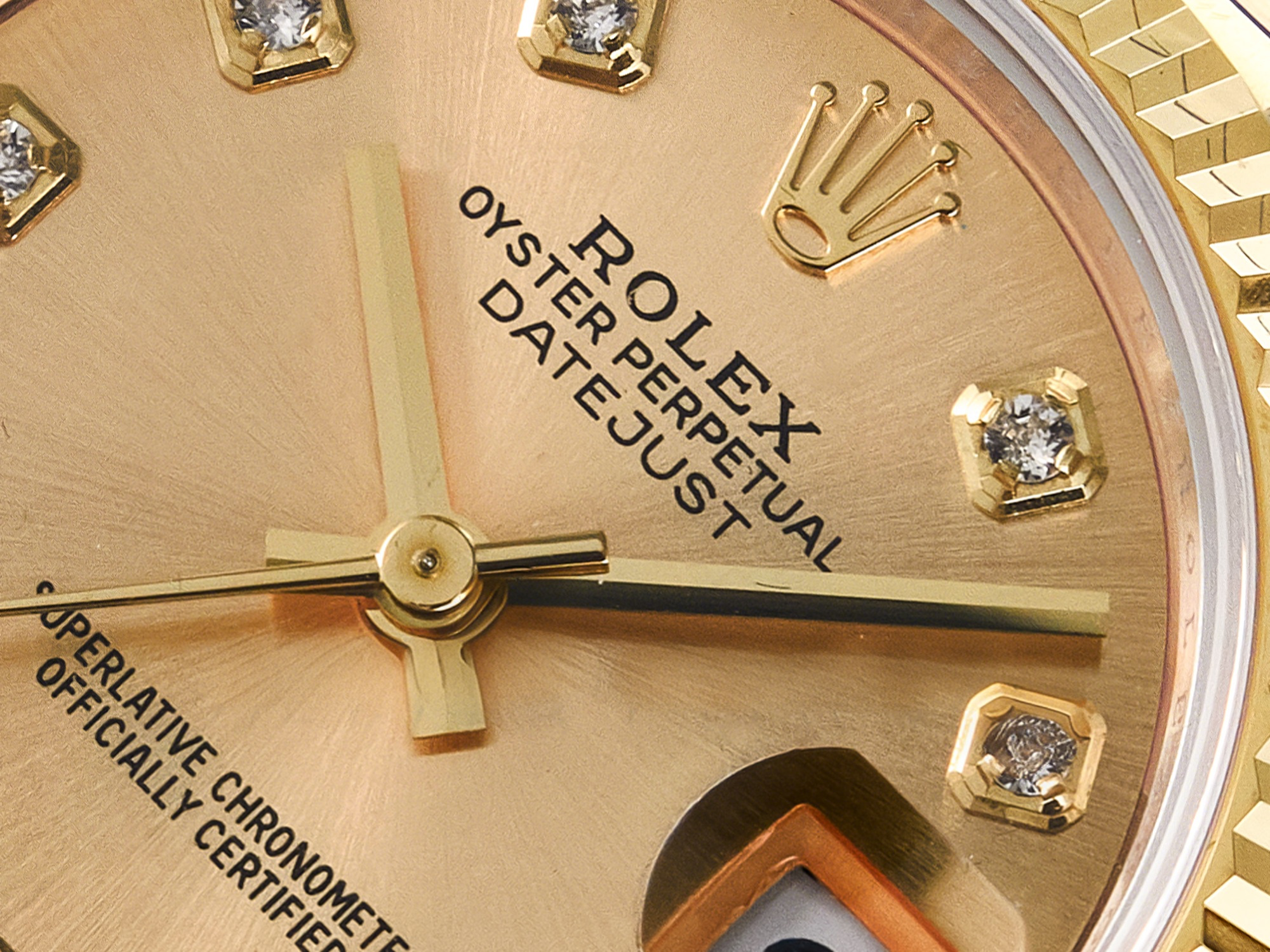Rolex DateJust 31 278273 ARF 1:1 Best Edition 904L Steel YG Diamonds Dial on SS/YG Oyster Bracelet ETA 2688-fasswatch
