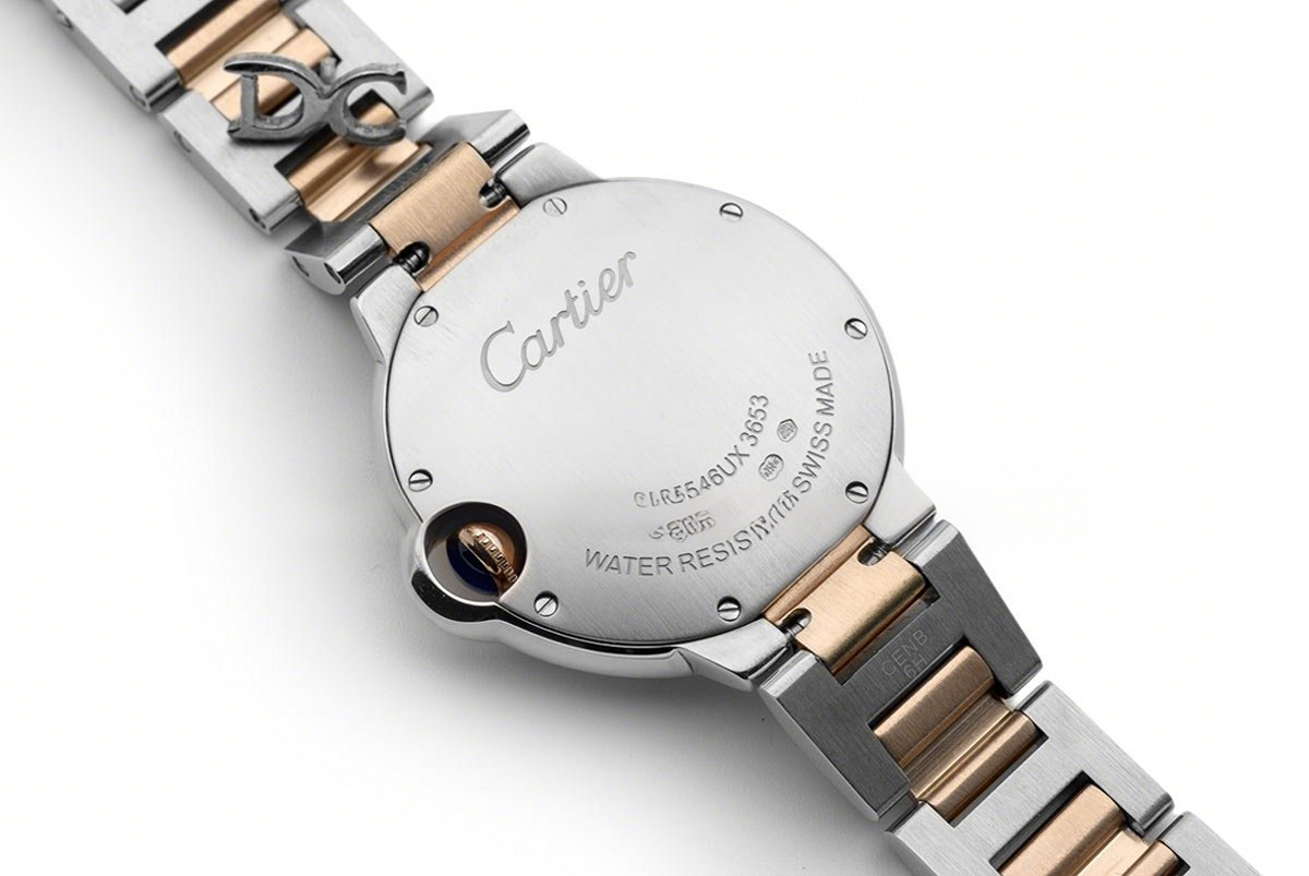 Cartier Ballon Bleu de Cartier 28mm Rose Gold Dial in Steel and Gold-fasswatch