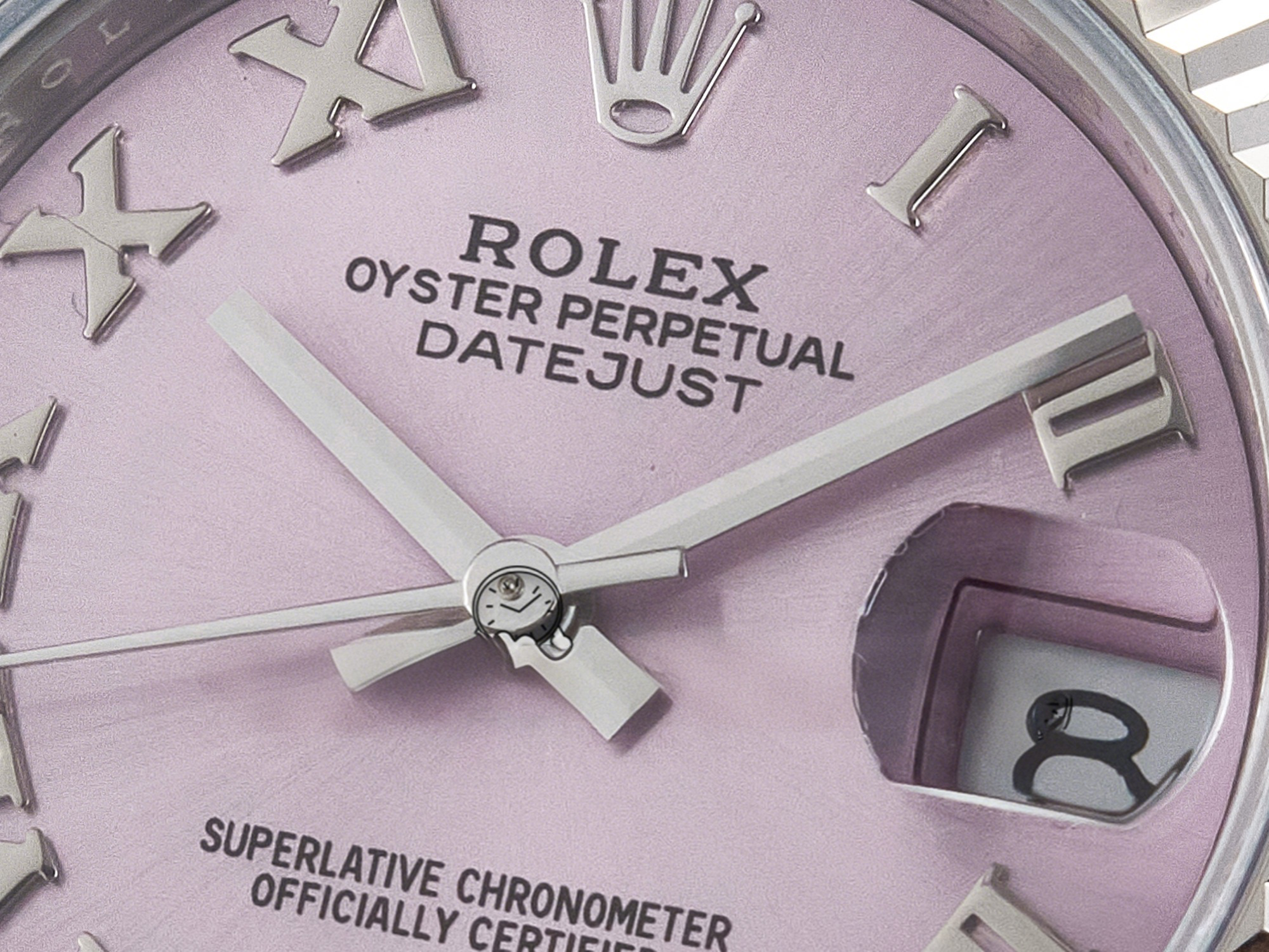 Rolex DateJust 31 278274 ARF 1:1 Best Edition 904L Steel Pink Roman Dial on SS Oyster Bracelet ETA 2688-fasswatch
