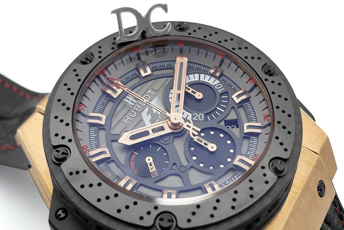 Hublot King Power F1 Grey Dial Chronograph in Rose Gold-fasswatch