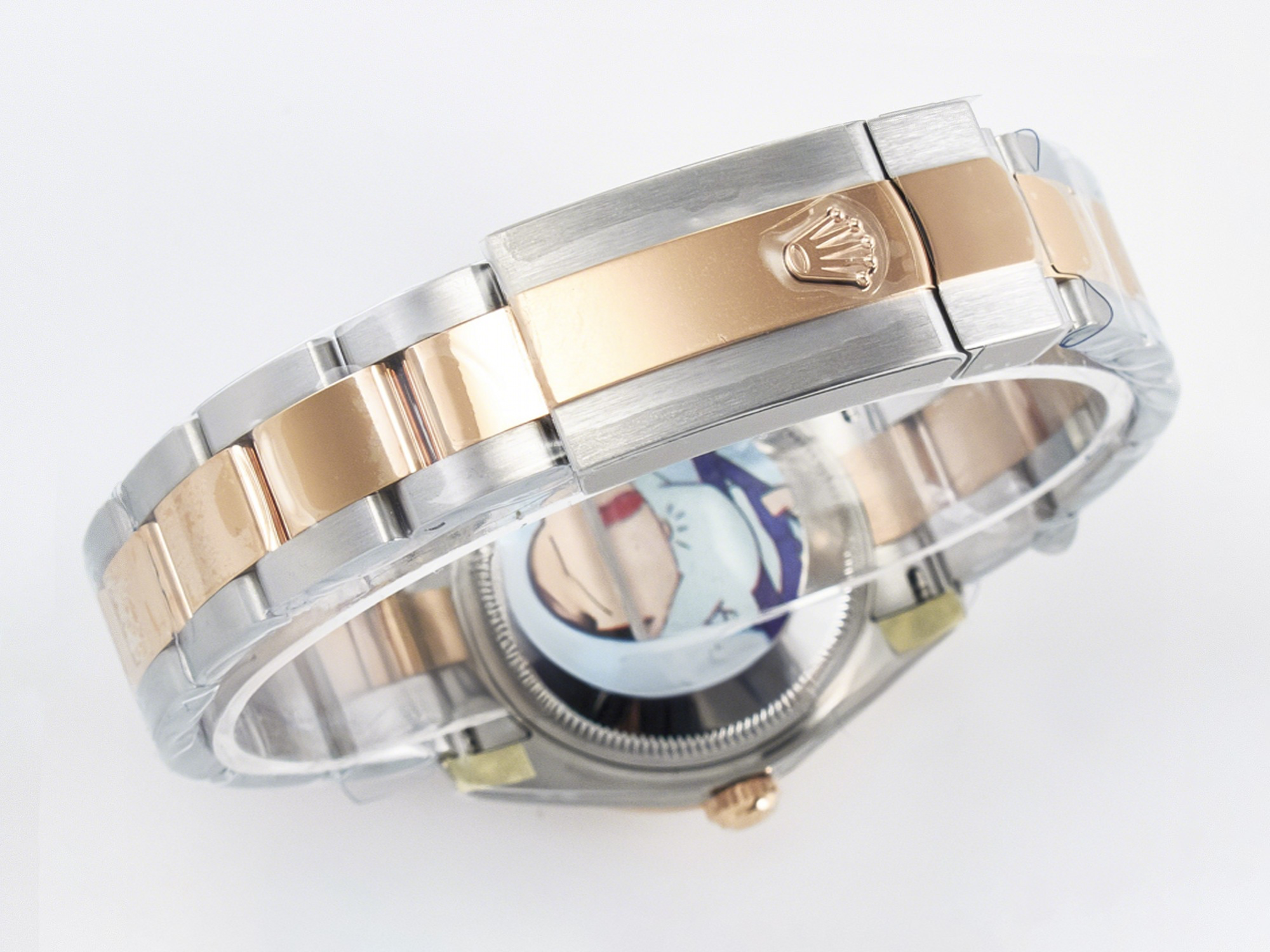 Rolex DateJust 31 278271 ARF 1:1 Best Edition 904L Steel RG Diamonds Dial on SS/RG Oyster Bracelet ETA 2688-fasswatch