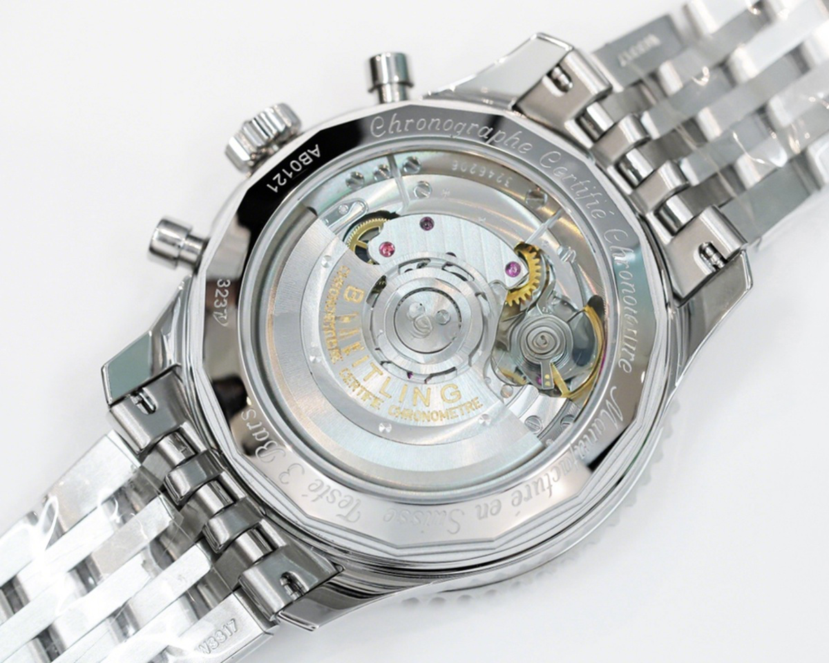 Breitling Navitimer 01 Chronograph Black Dial Ref: AB0121211B1A1-fasswatch