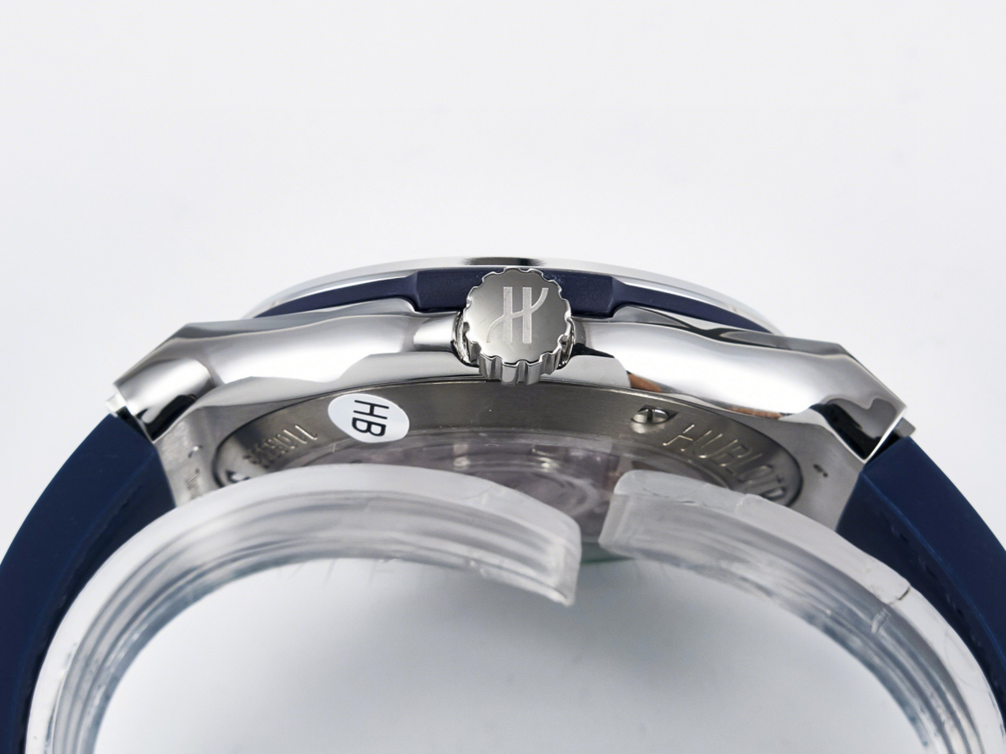 Hublot Classic Fusion Bang 42mm HBF 1:1 Best Edition Blue Dial on Blue Leather Strap A2892-fasswatch