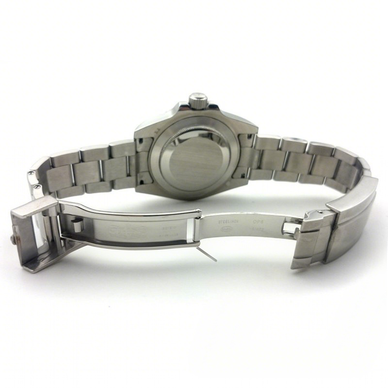 Rolex Blaken Submariner D Blue Steel-fasswatch