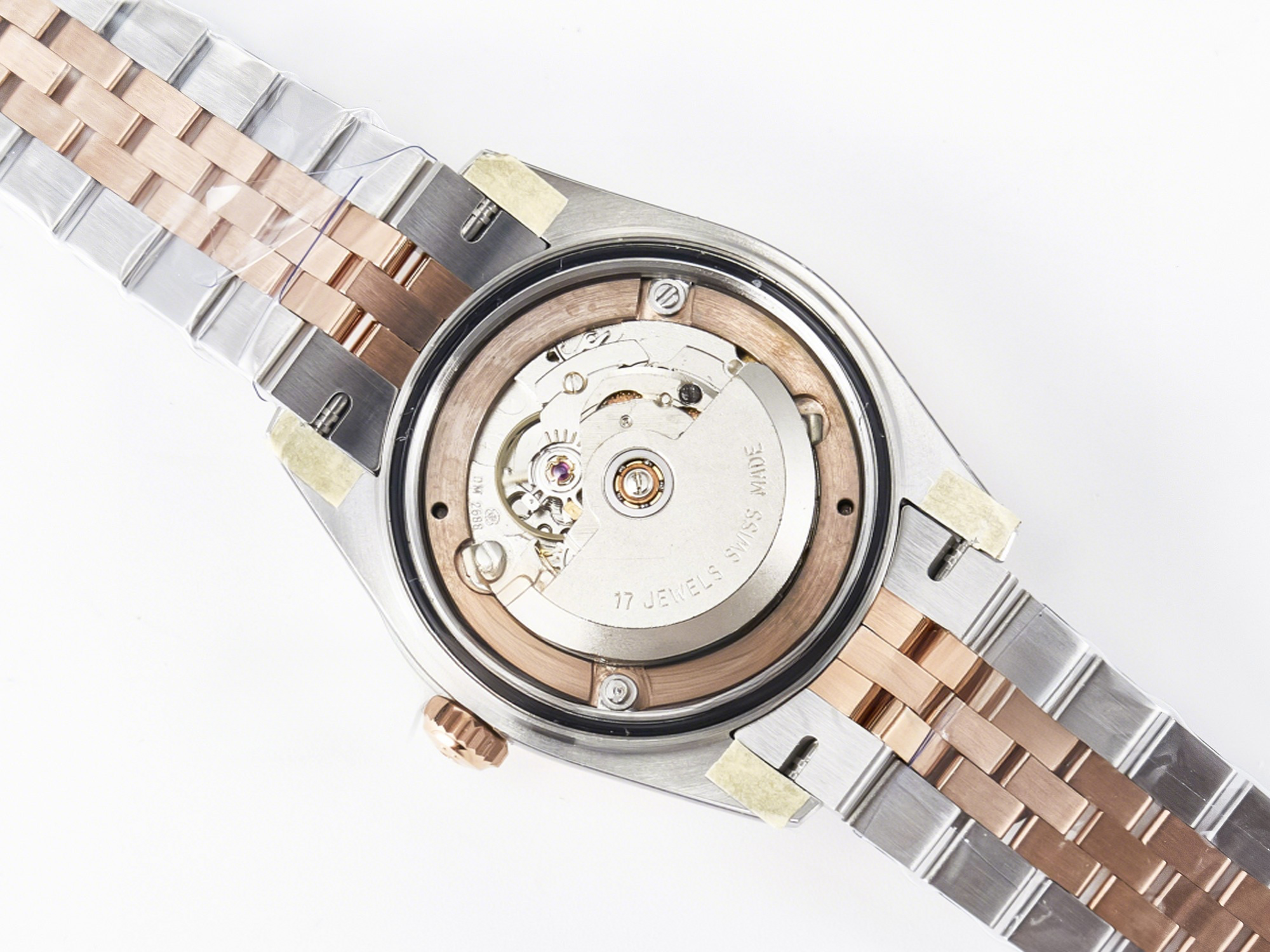 Rolex DateJust 31 278271 ARF 1:1 Best Edition 904L Steel Brown Diamonds Dial on SS/RG Jubilee Bracelet ETA 2688-fasswatch