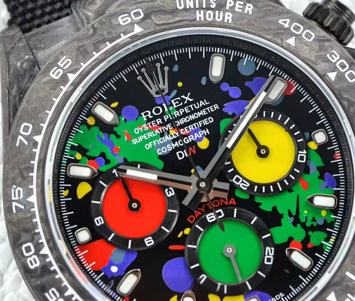 Rolex Daytona DIW Motley Carbon-fasswatch