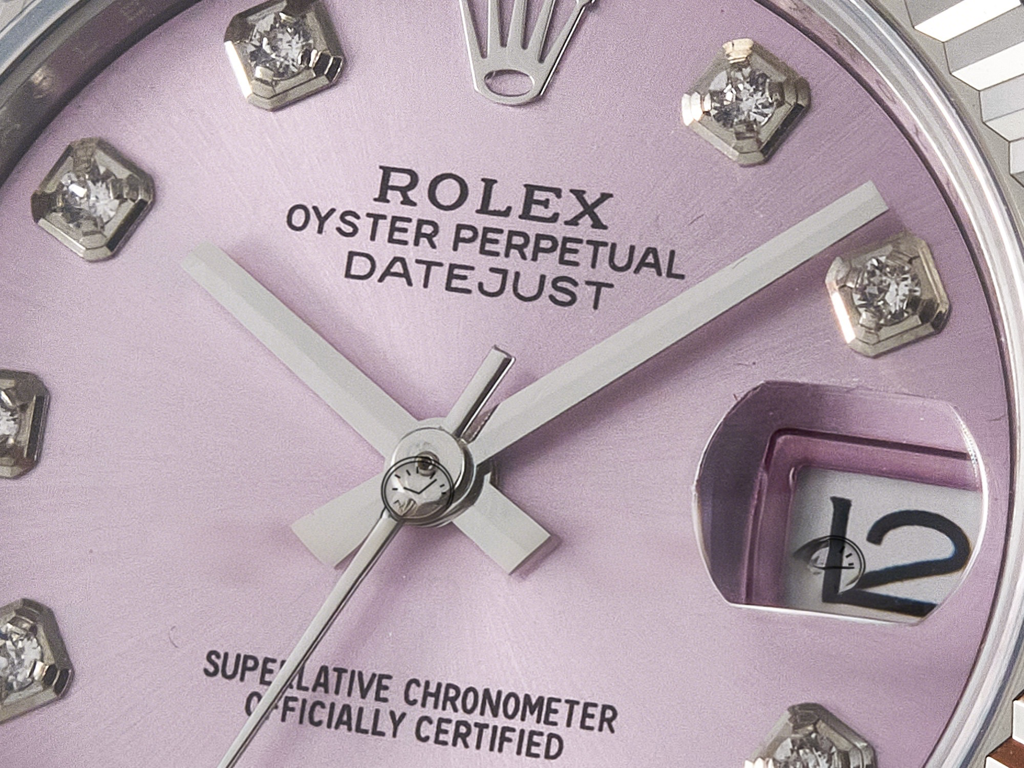 Rolex DateJust 31 278274 ARF 1:1 Best Edition 904L Steel Pink Diamonds Dial on SS Oyster Bracelet ETA 2688-fasswatch