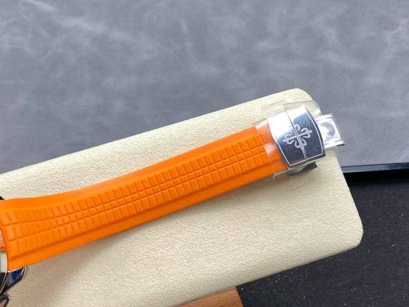 Patek Philippe Aquanaut Chronograph Stainless Steel B&P 5968A-001-fasswatch