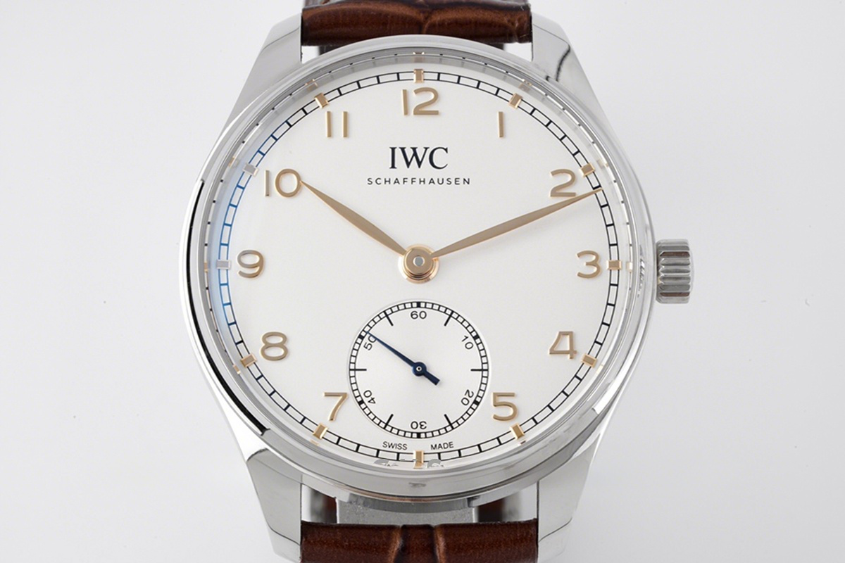 IWC Portugieser Automatic 40 IW358303 White Dial in Steel-fasswatch