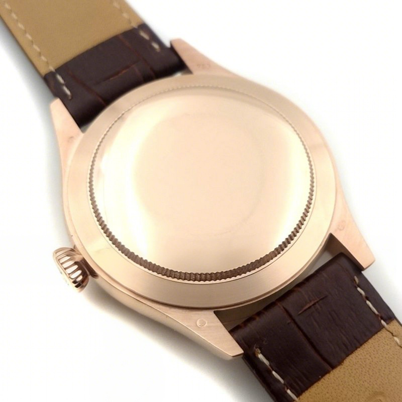 Rolex Cellini Time in Everest Gold 50505 (White Dial)-fasswatch