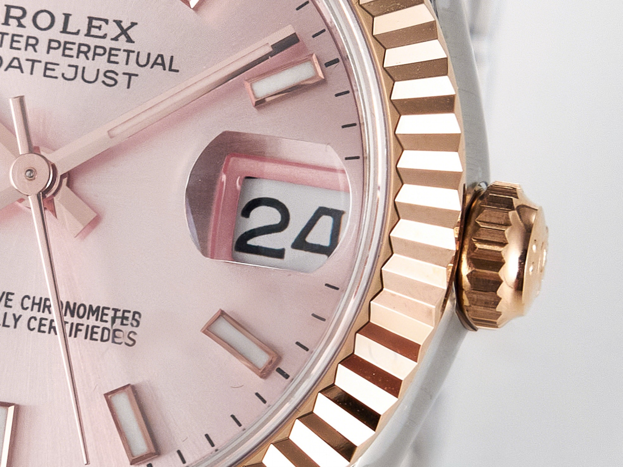 Rolex DateJust 31 278271 ARF 1:1 Best Edition 904L Steel RG Dial Stick Marker on SS/RG Jubilee Bracelet ETA 2688-fasswatch