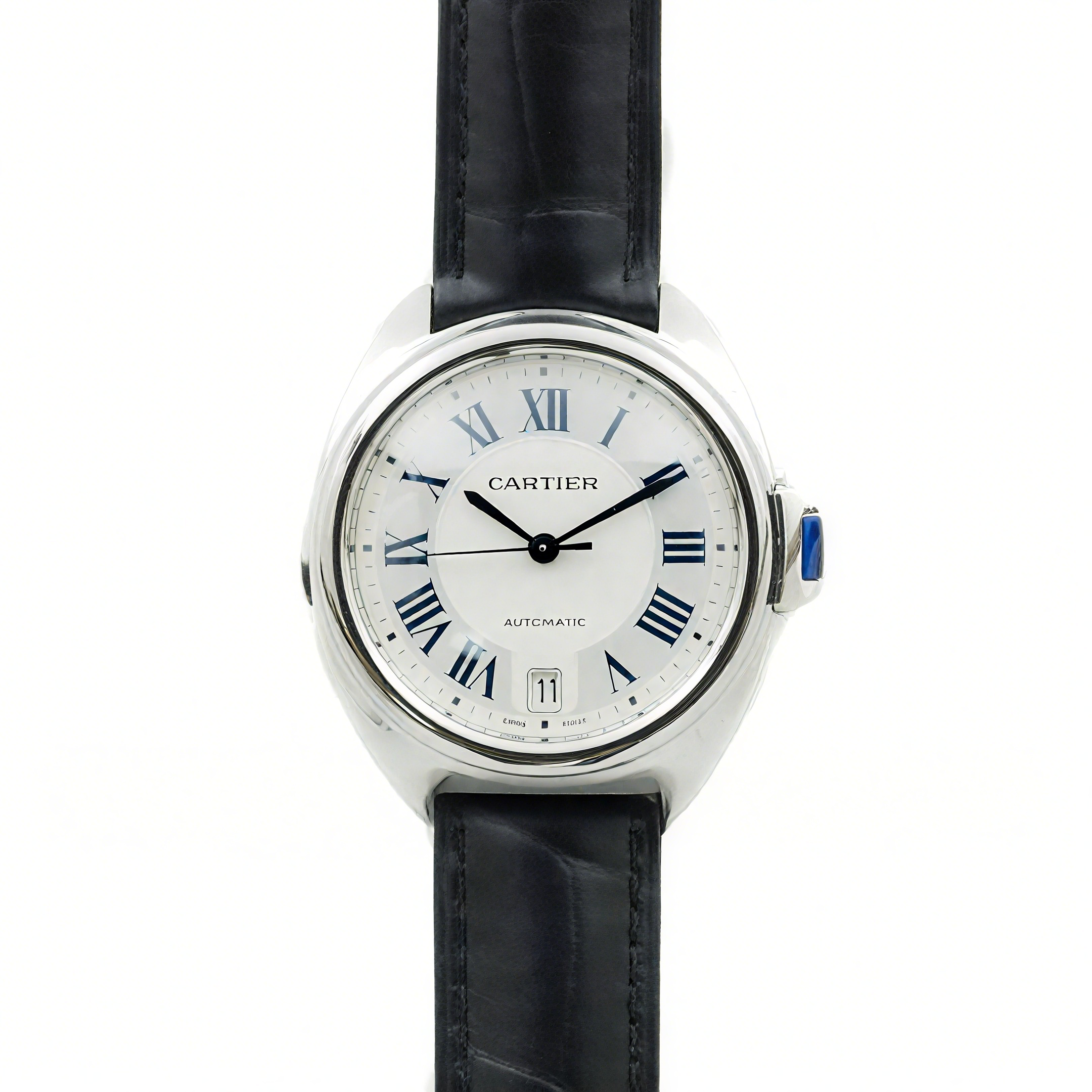 Cle de Cartier in Steel 35mm-fasswatch