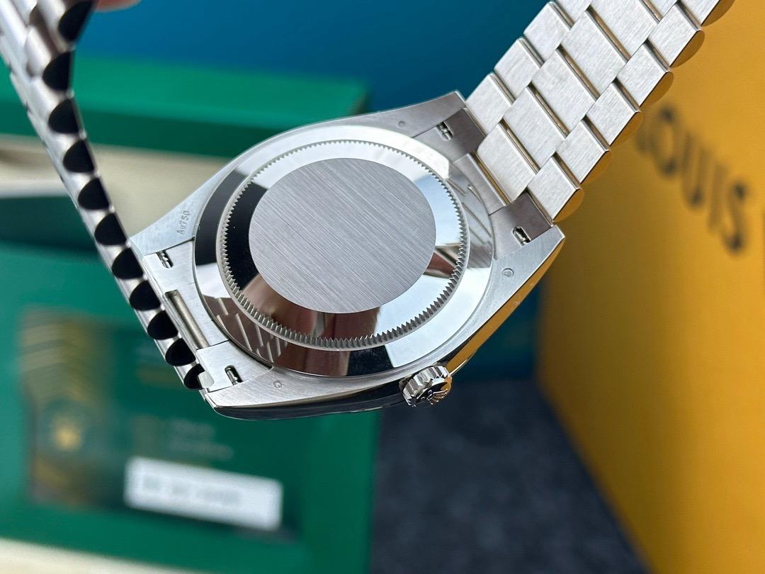 Rolex Day-Date 40 Platinum Slate Dial Men's Watch M228236-0013-fasswatch