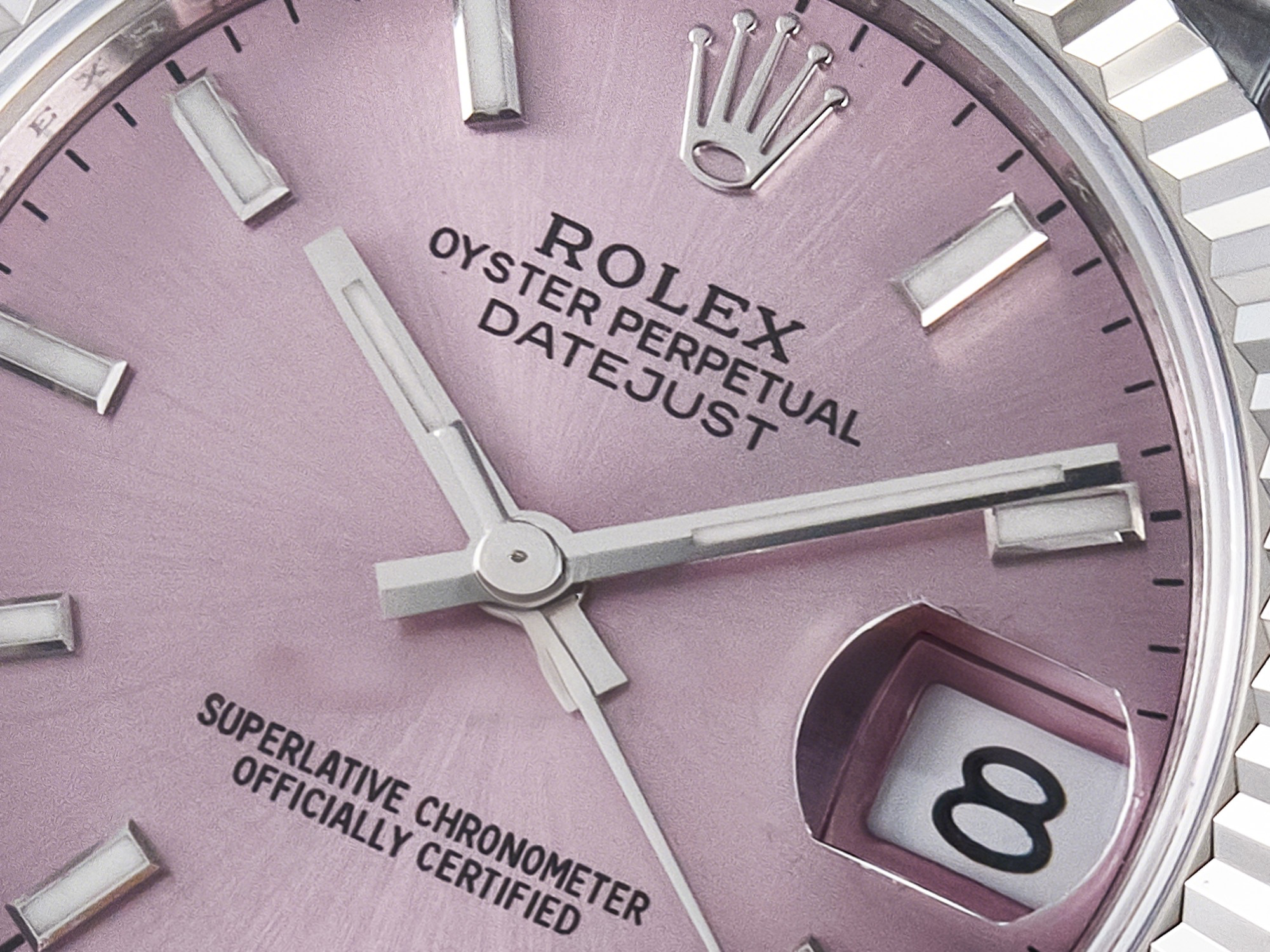 Rolex DateJust 31 278274 ARF 1:1 Best Edition 904L Steel Pink Dial Stick Marker on SS Jubilee Bracelet ETA 2688-fasswatch