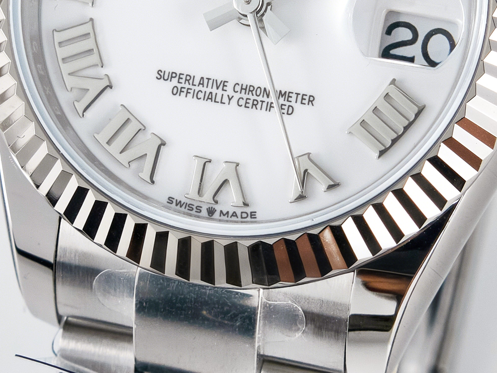 Rolex DateJust 31 278274 ARF 1:1 Best Edition 904L Steel White Roman Dial on SS Oyster Bracelet ETA 2688-fasswatch