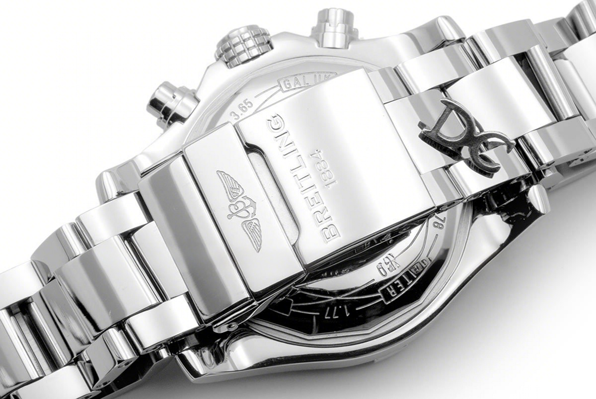 Breitling Colt Chronograph 44mm Brown Dial in Steel on Steel Bracelet-fasswatch