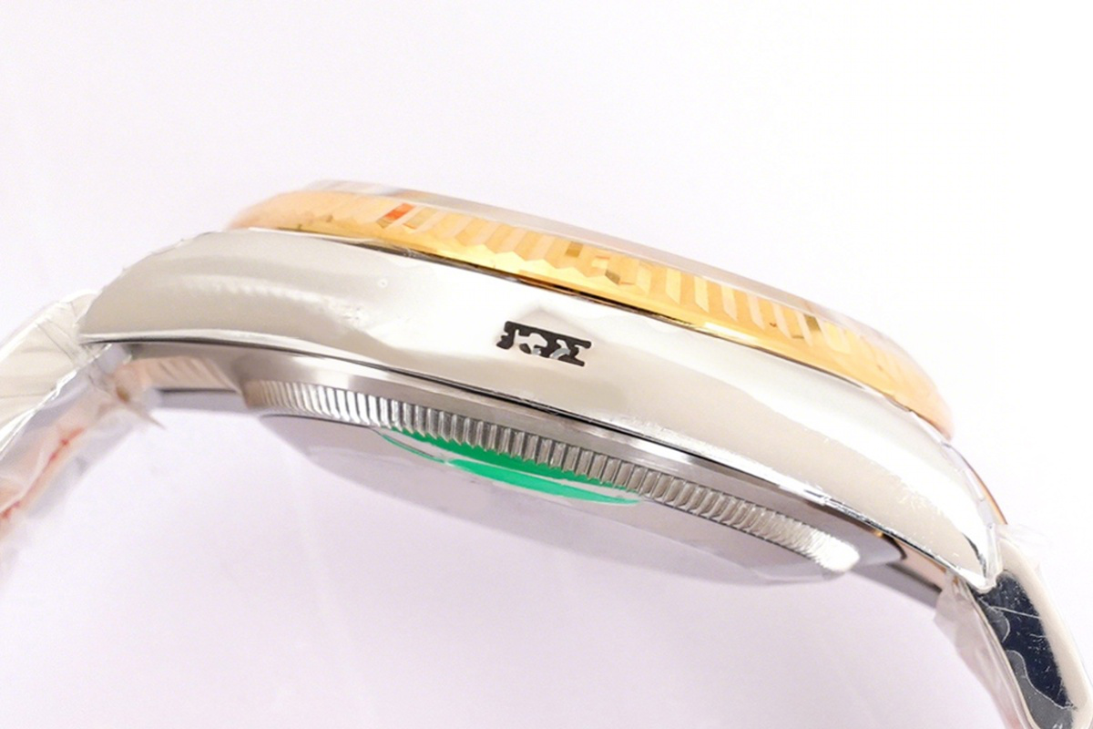 Rolex Datejust 36 126233 Golden Motif Dial in Steel/Yellow Gold in Oyster Bracelet-fasswatch