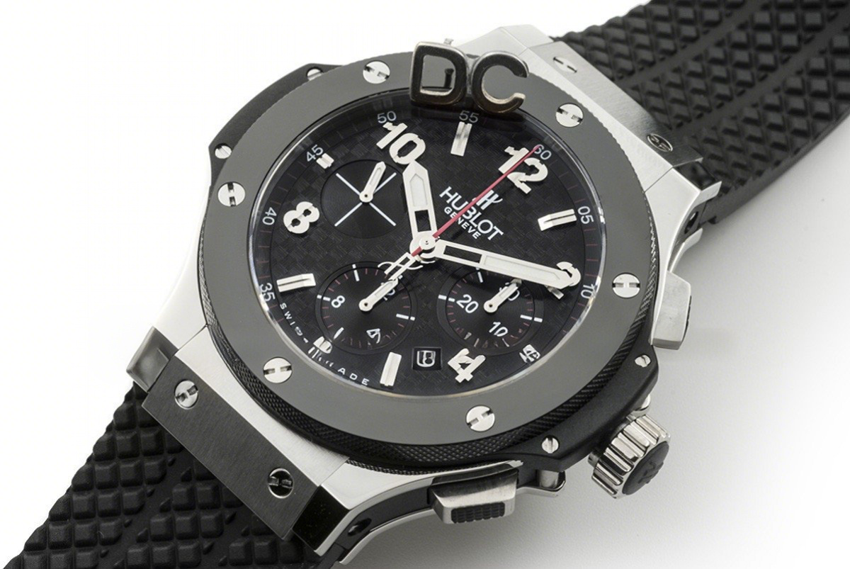 Hublot Big Bang Chronograph Evolution Steel and Ceramic-fasswatch