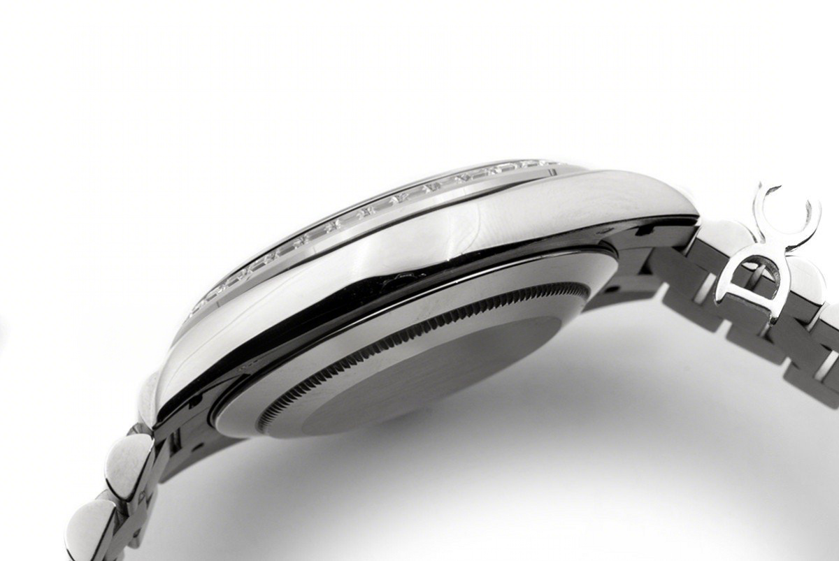 Rolex Day-Date 40 White Gold Diamond Bezel 228349 Silver Dial-fasswatch