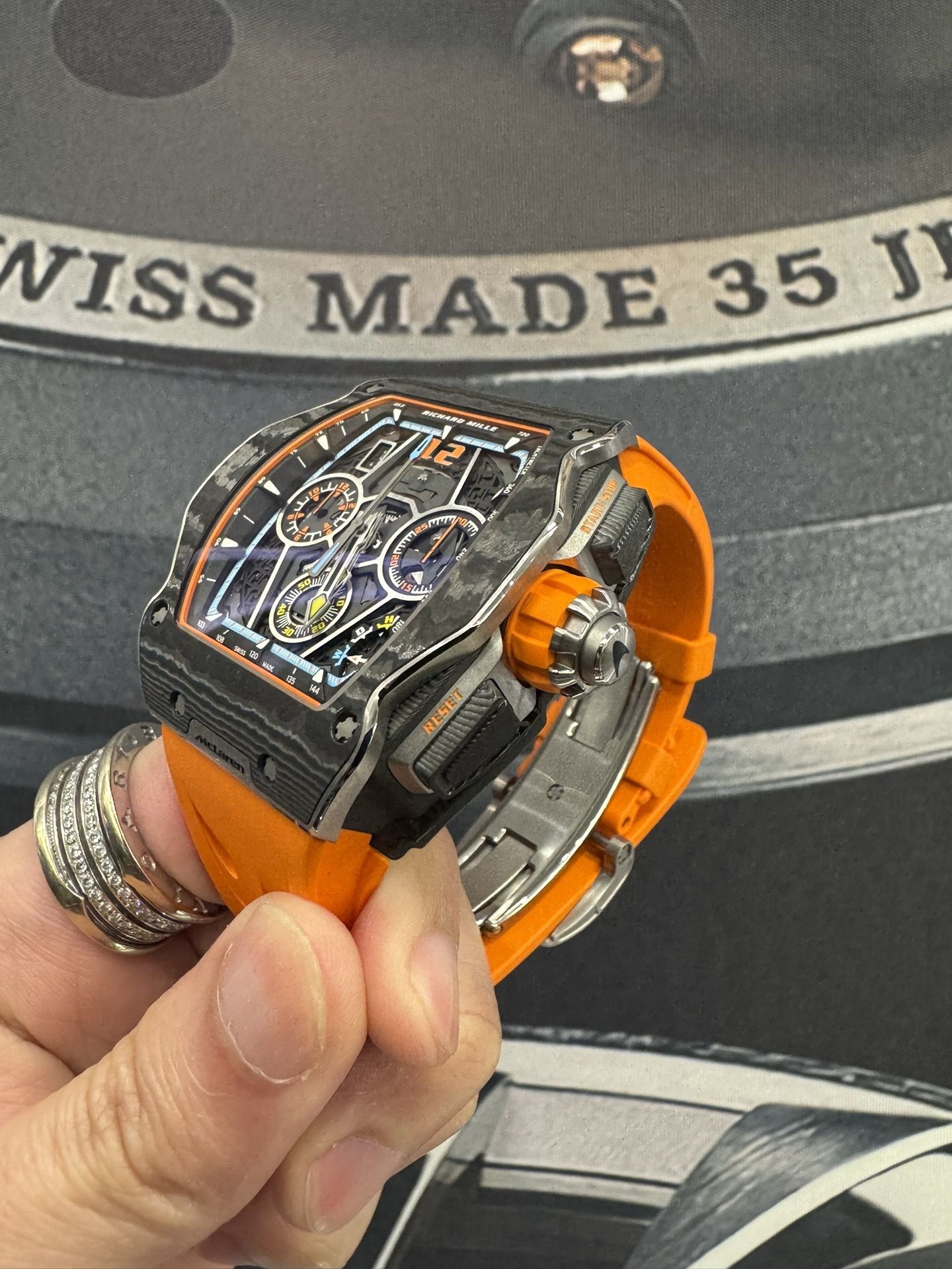 Richard Mille RM67-01 McLaren-fasswatch