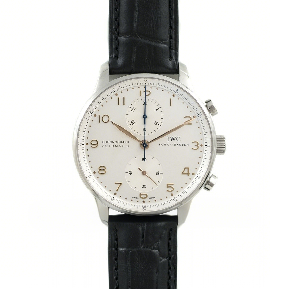 IWC Portuguese Automatic Chronograph IW371445 Steel-fasswatch