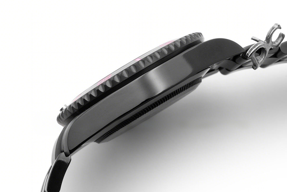 Rolex Blaken Submariner Pink Lady PVD Steel-fasswatch