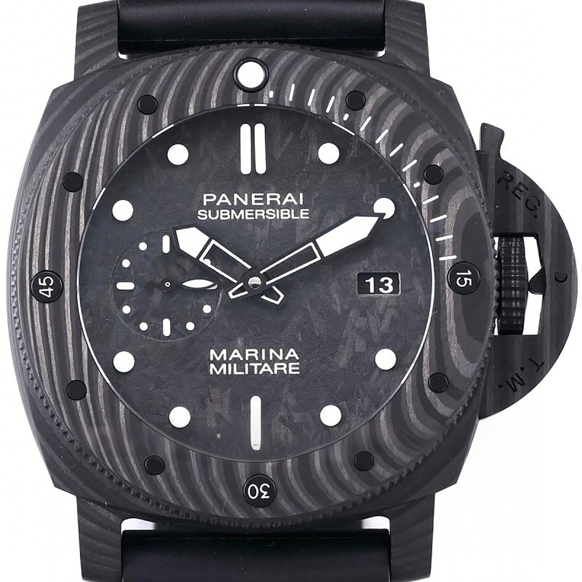 Panerai PAM979 Luminor Submersible Marina Militare Carbotech-fasswatch