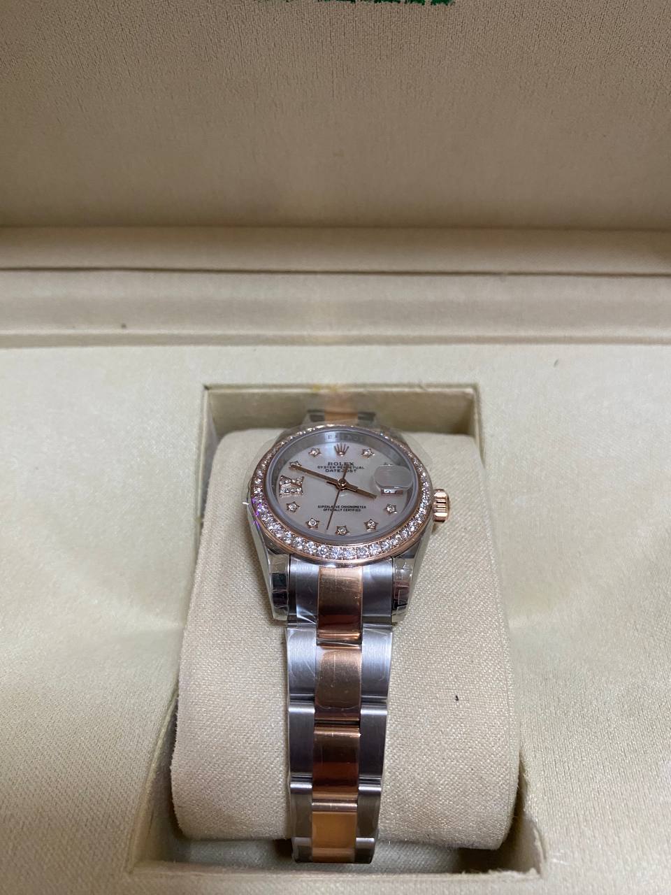 Rolex DateJust 116233 Steel / Rose Gold with Diamonds-fasswatch