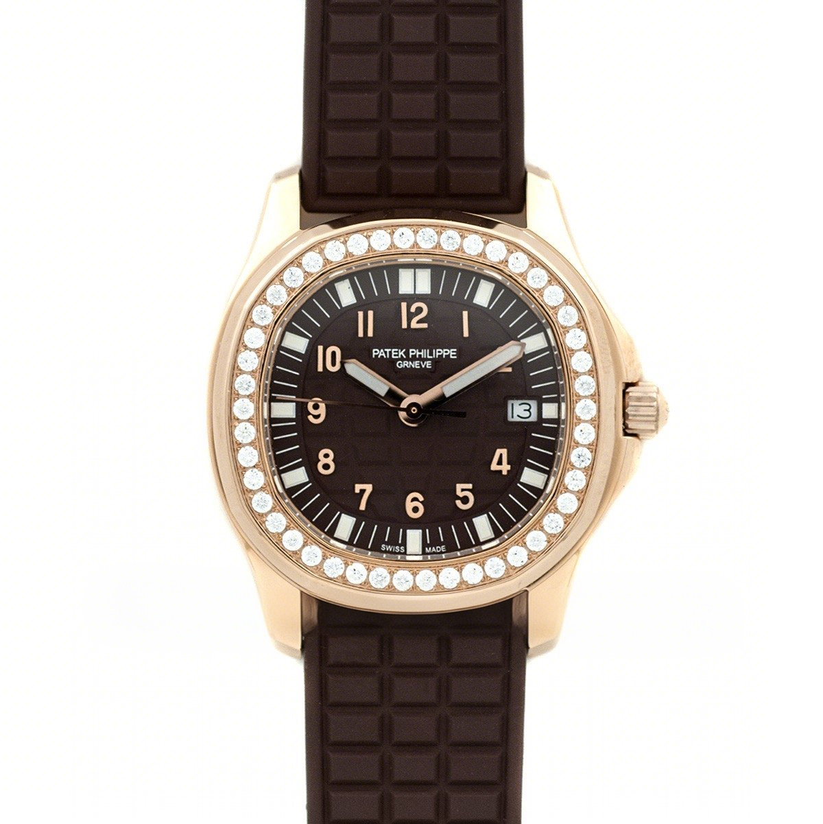Patek Philippe Aquanaut Luce 5068R-001 in Rose Gold-fasswatch