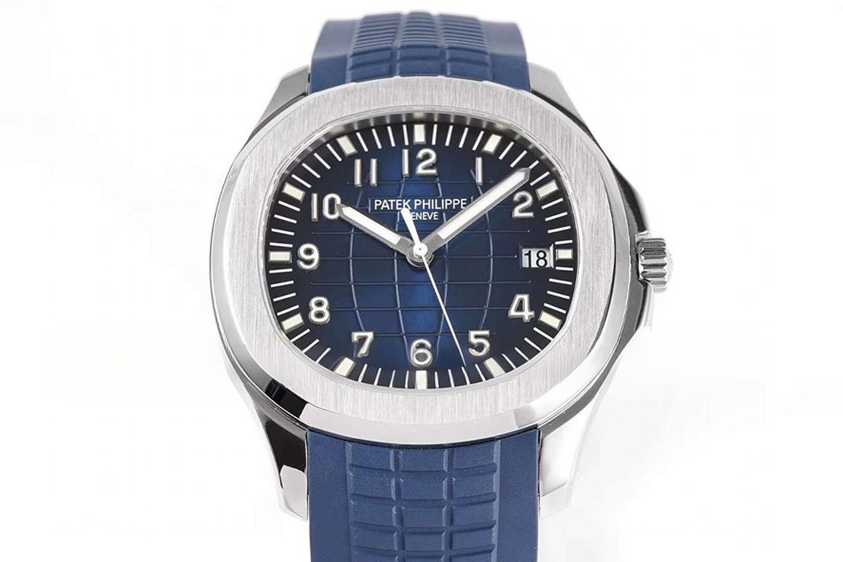Patek Philippe Aquanaut White Gold Replica 5168G-001-fasswatch
