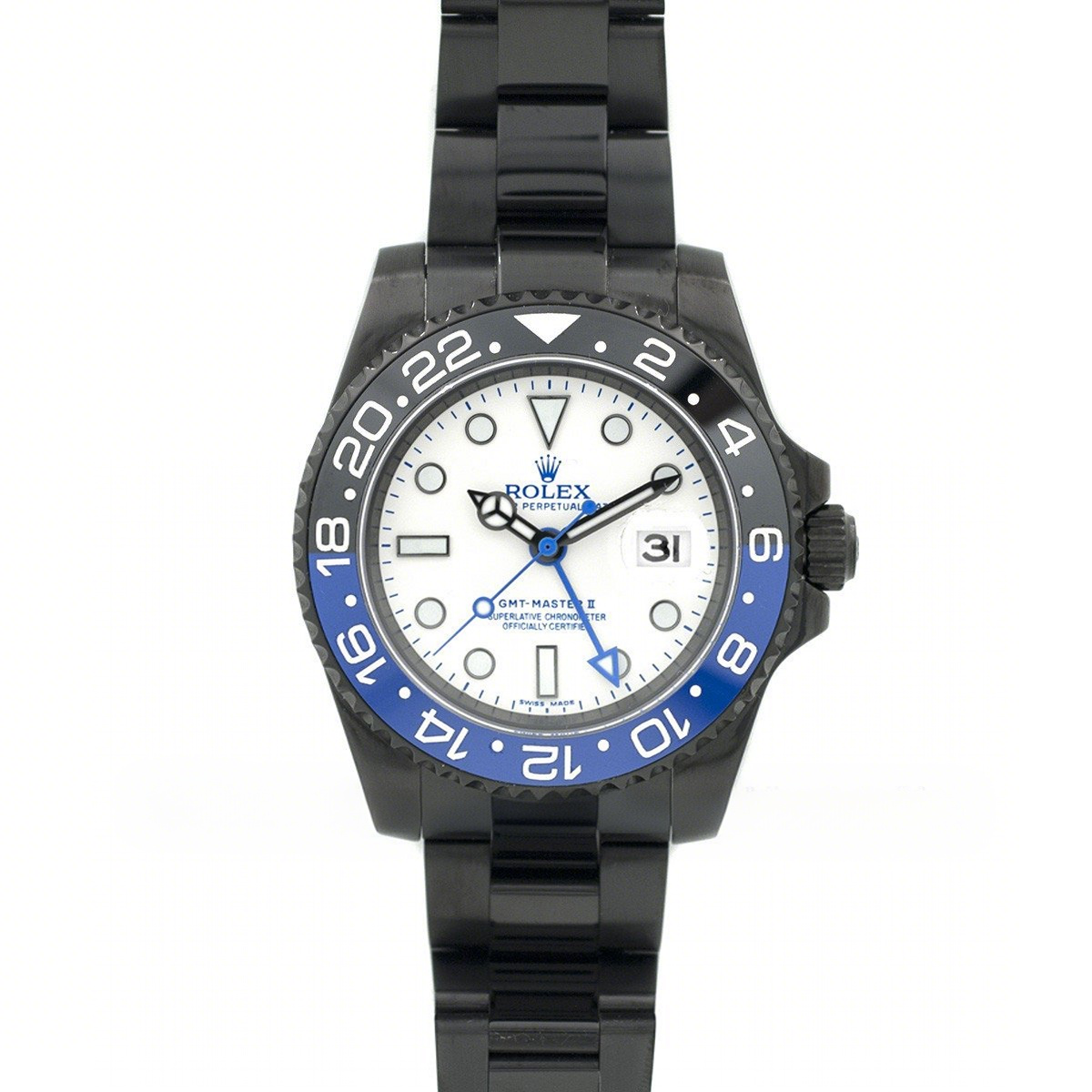 Rolex Bamford GMT II SE Dual Colour PVD Black-fasswatch